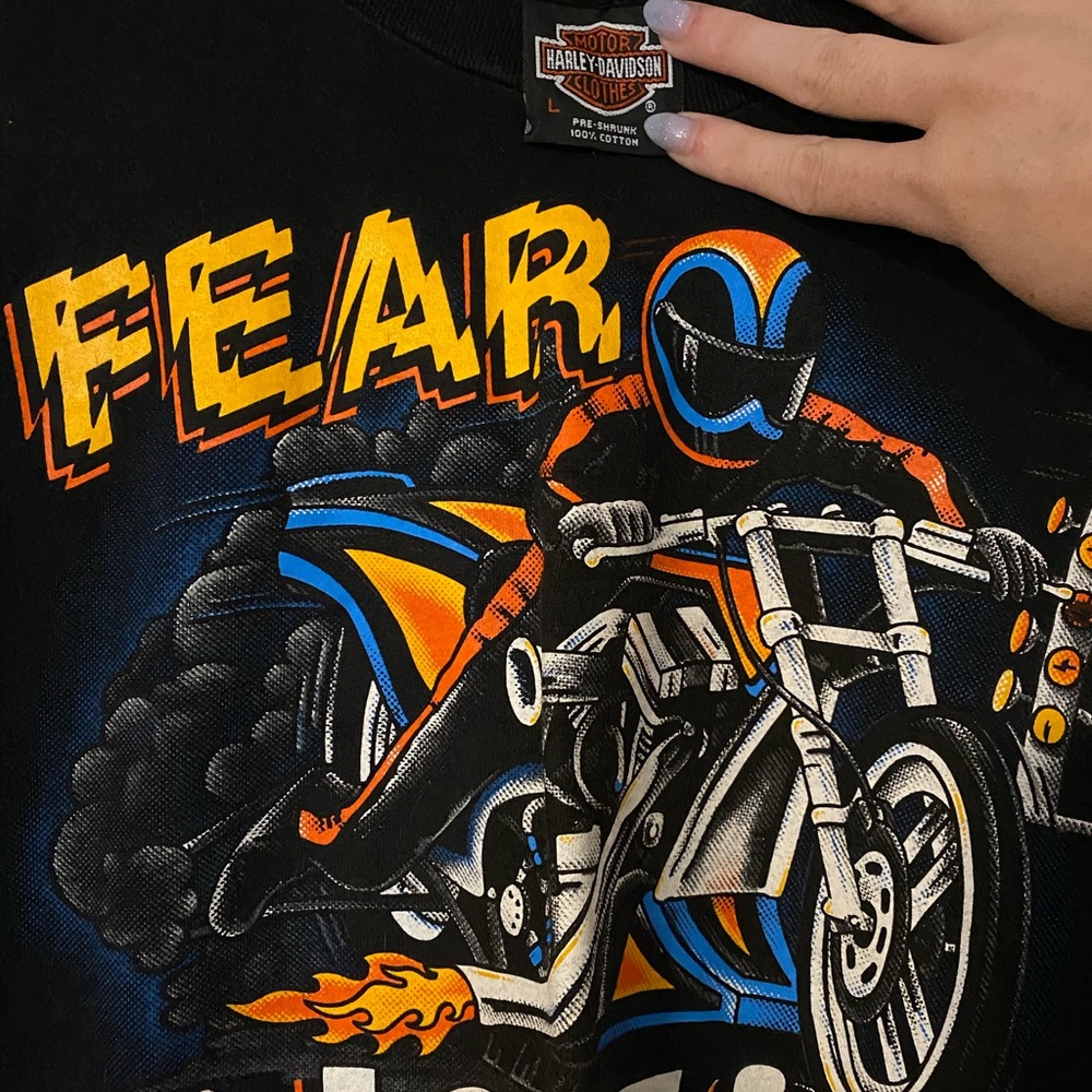 HARLEY TEE FEAR NOT LARGE